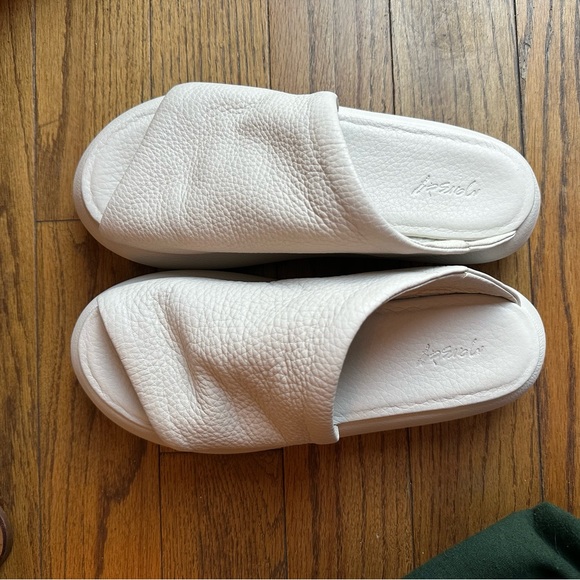 Marsell Cream Leather Sandals Size 40 - Picture 4 of 7